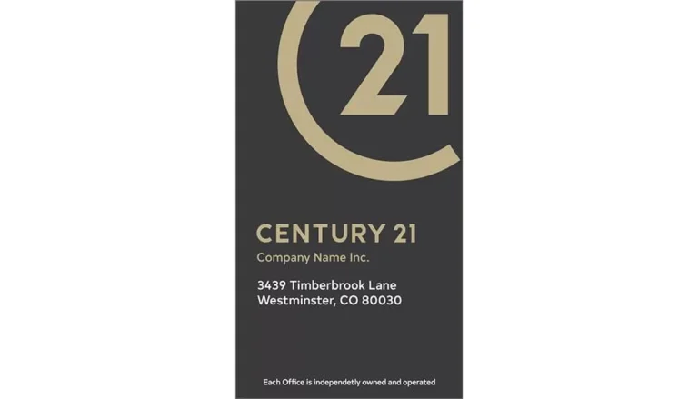 Century 21 – 03 business card