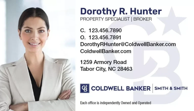 Coldwell Banker – 09 business card