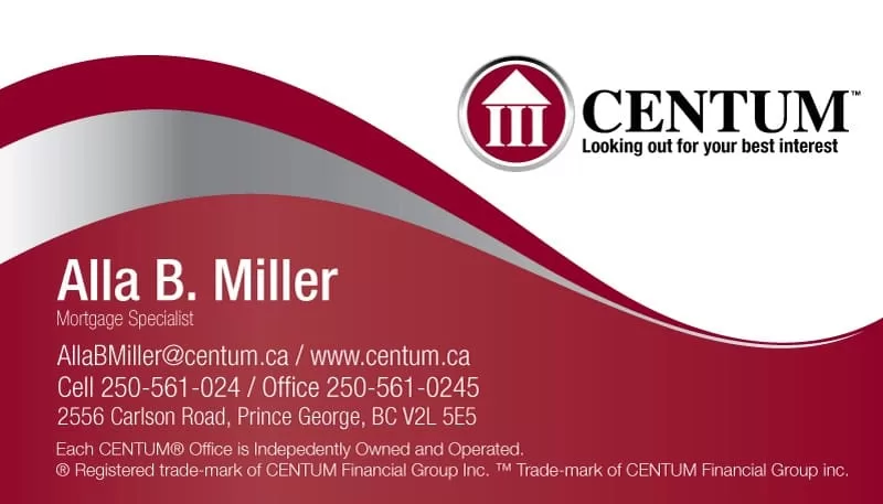 Centum – 13 business card