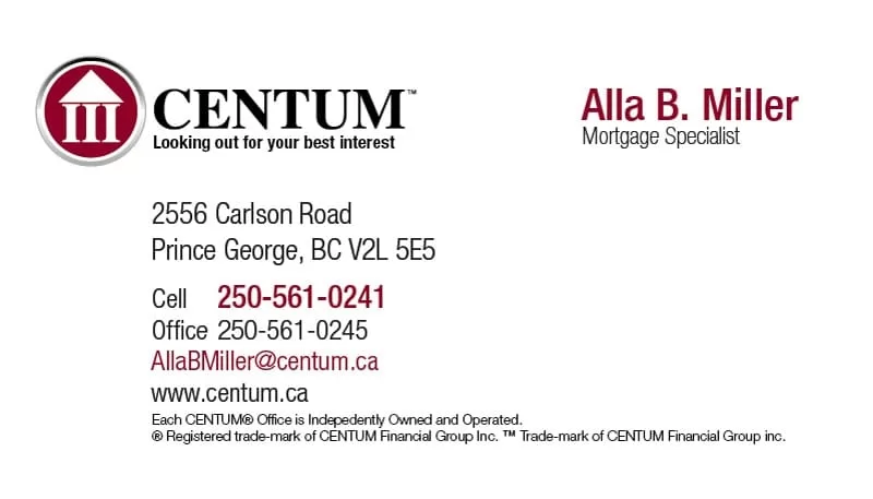 Centum – 15 business card