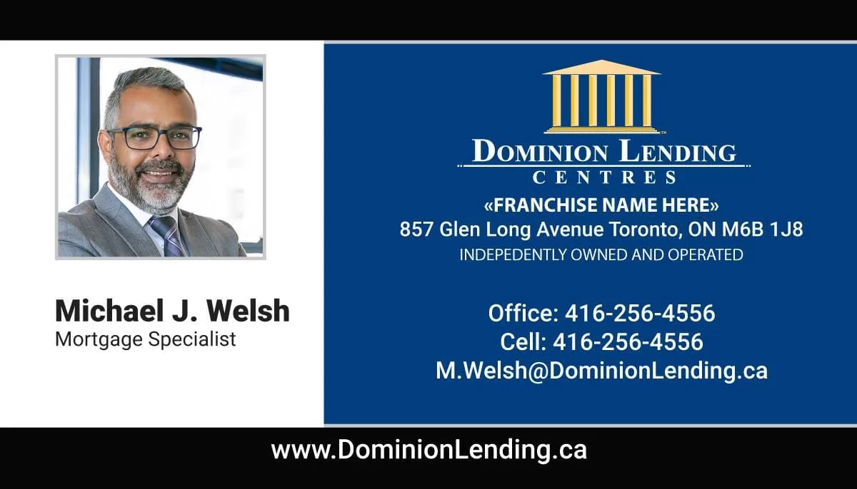 Dominion Lending – 02 business card