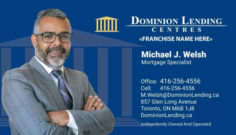 Dominion Lending – 15 business card