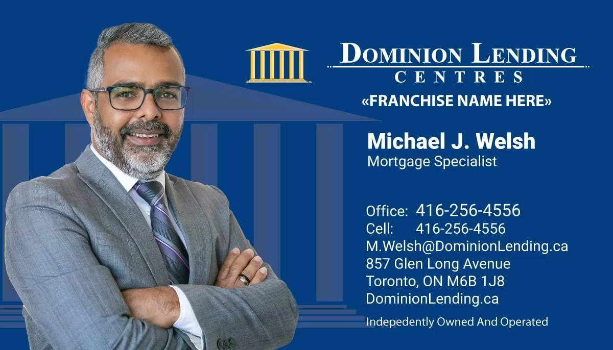 Dominion Lending – 15 business card