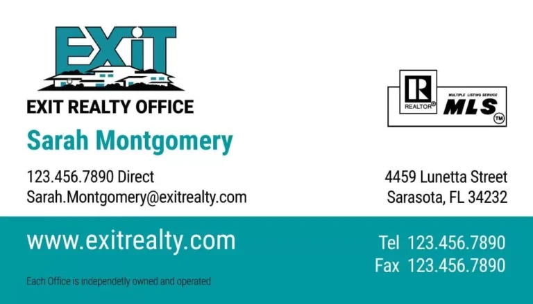Exit Realty – 07 business card