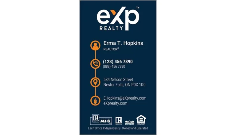 EXP Realty – 13 business card