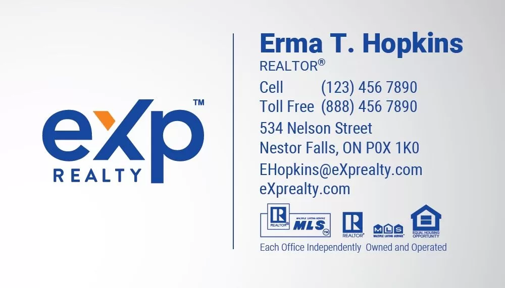 EXP Realty – 14 business card