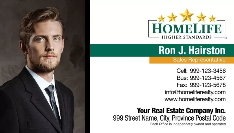 HomeLife – 01 business card