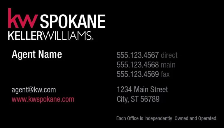 Keller Williams – 02 business card