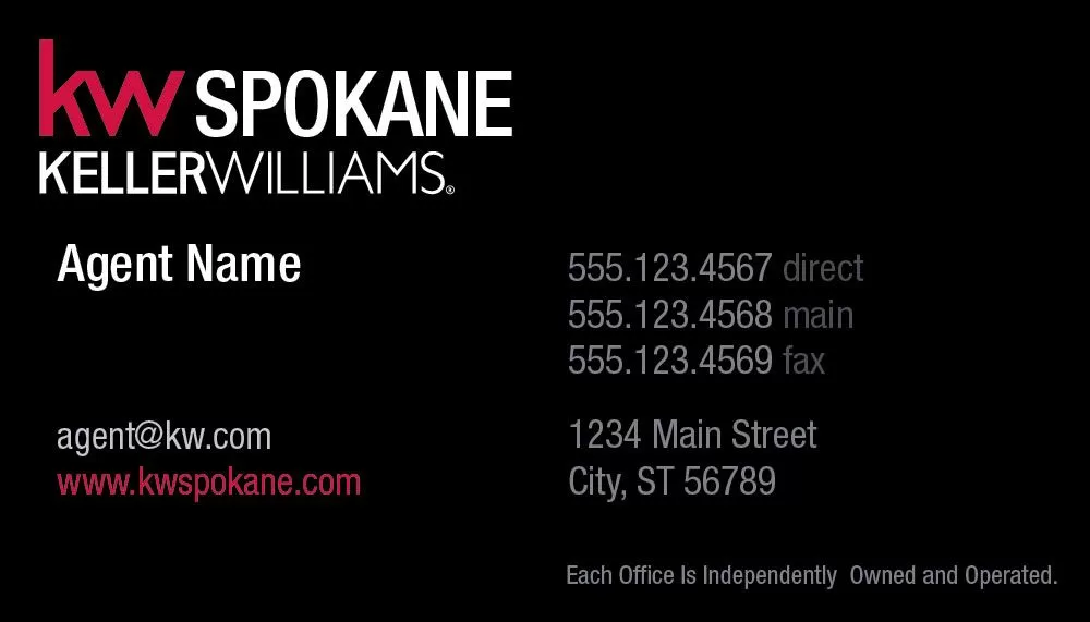 Keller Williams – 02 business card