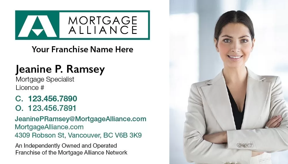 Mortgage Alliance – 04 business card