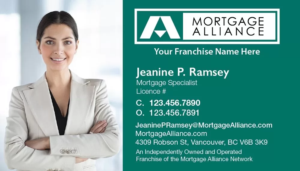 Mortgage Alliance – 05 business card