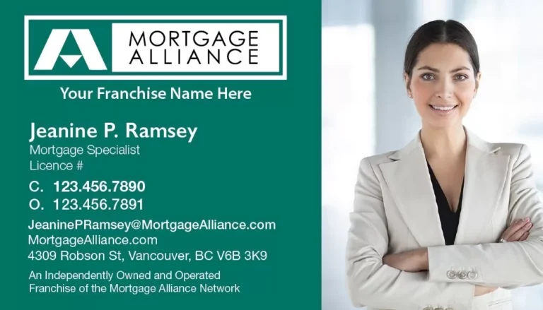 Mortgage Alliance – 06 business card