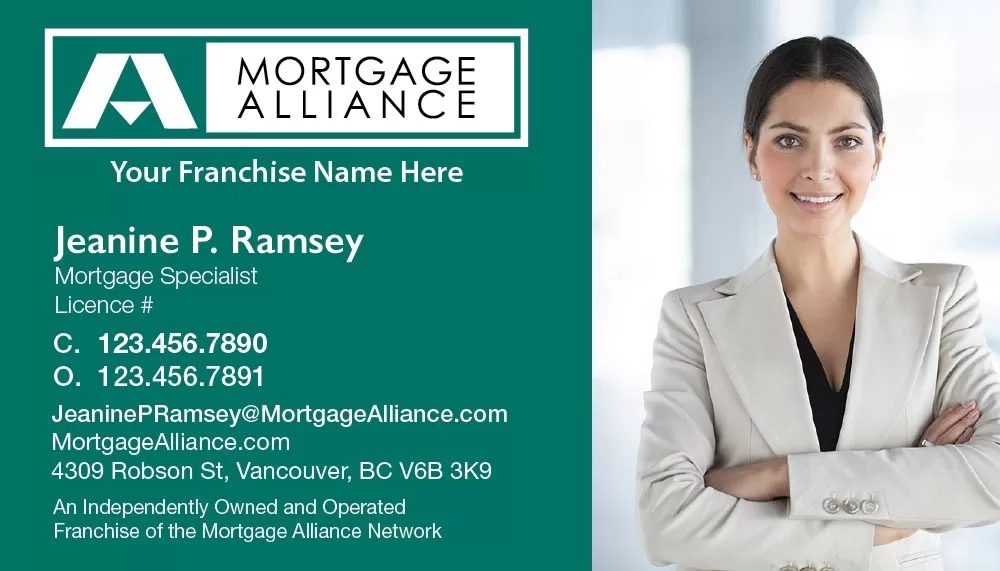 Mortgage Alliance – 06 business card