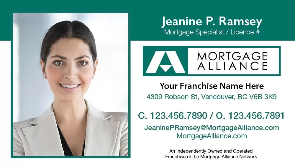 Mortgage Alliance – 10 business card