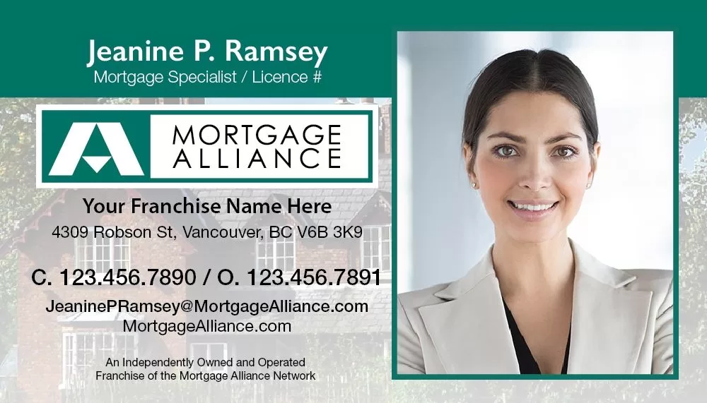 Mortgage Alliance – 12 business card