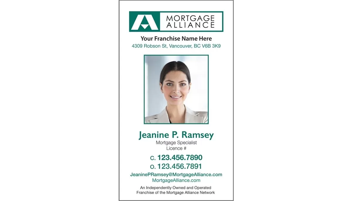 Mortgage Alliance – 13 business card