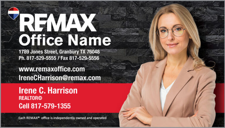 Remax – 01 business card
