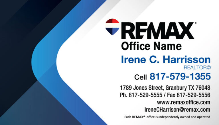 Remax – 01 business card