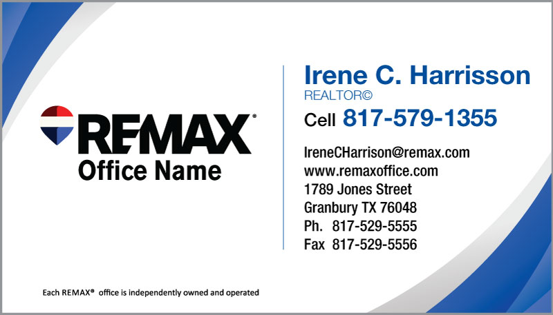 Remax – 01 business card