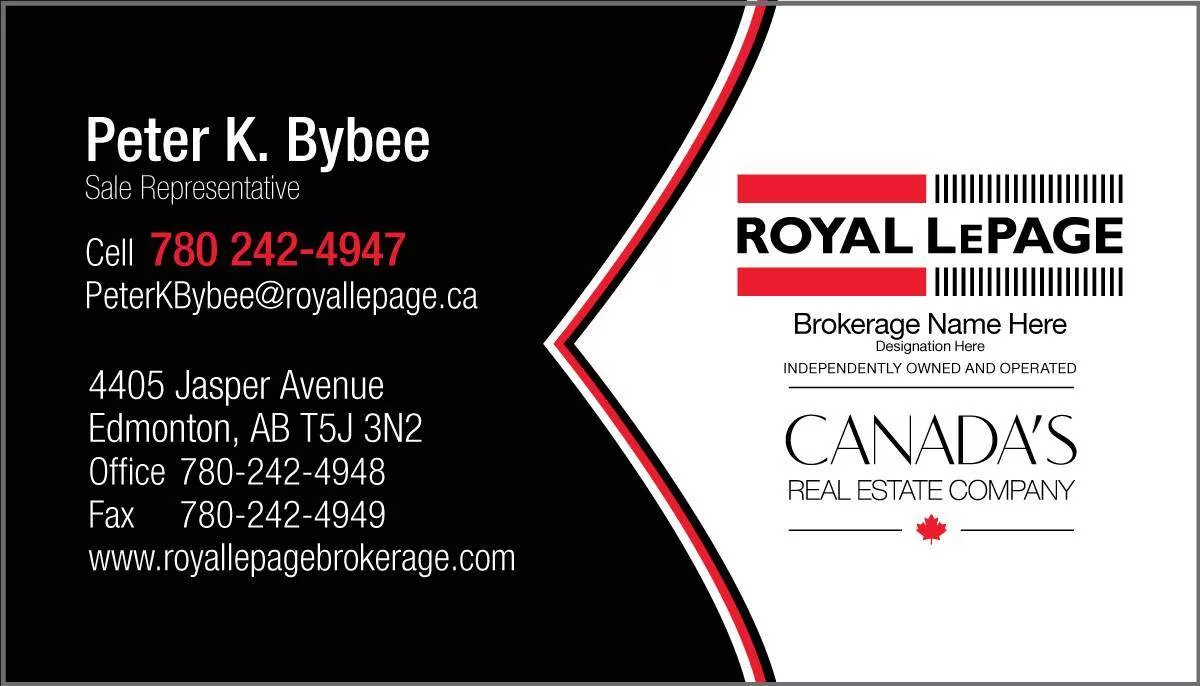 Royal LePage – 15 business card