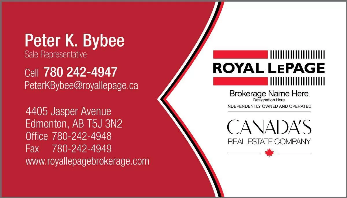 Royal LePage – 16 business card
