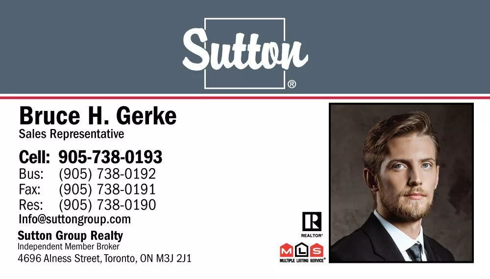 Sutton Group – 01 business card