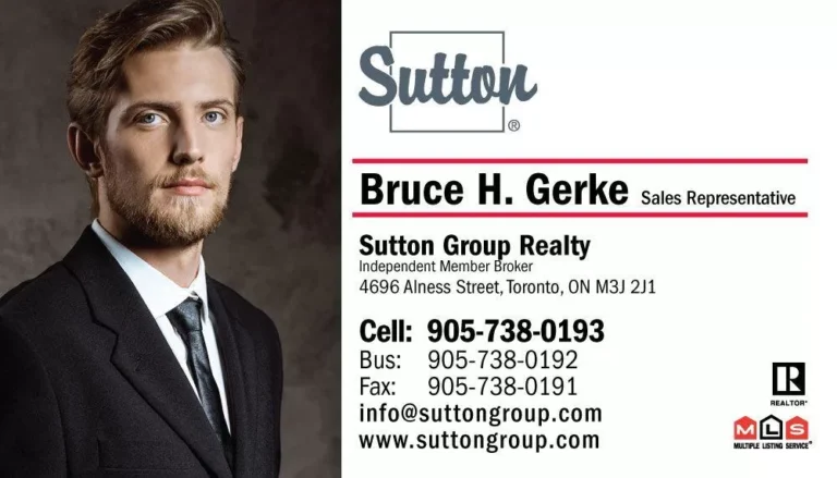 Sutton Group – 11 business card