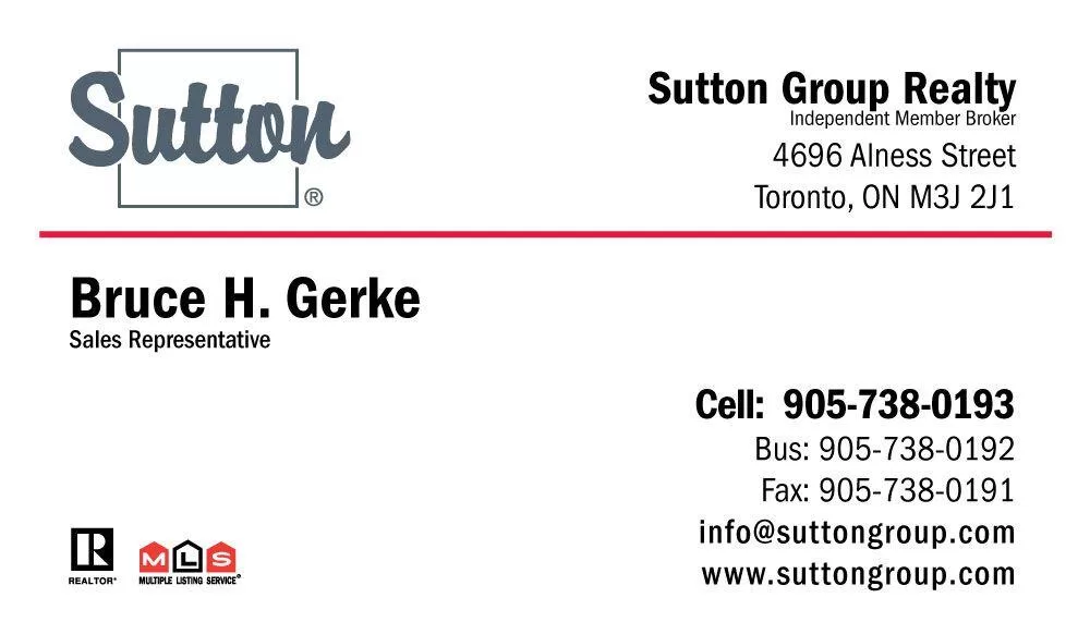 Sutton Group – 13 business card