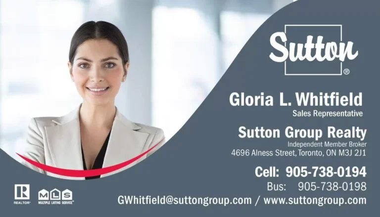 Sutton Group – 19 business card