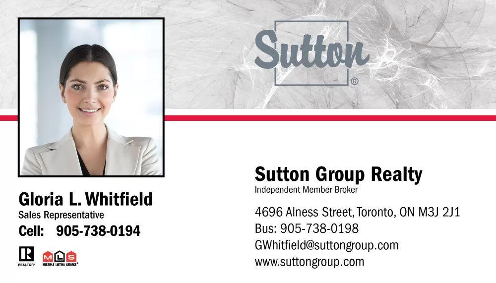 Sutton Group – 21 business card